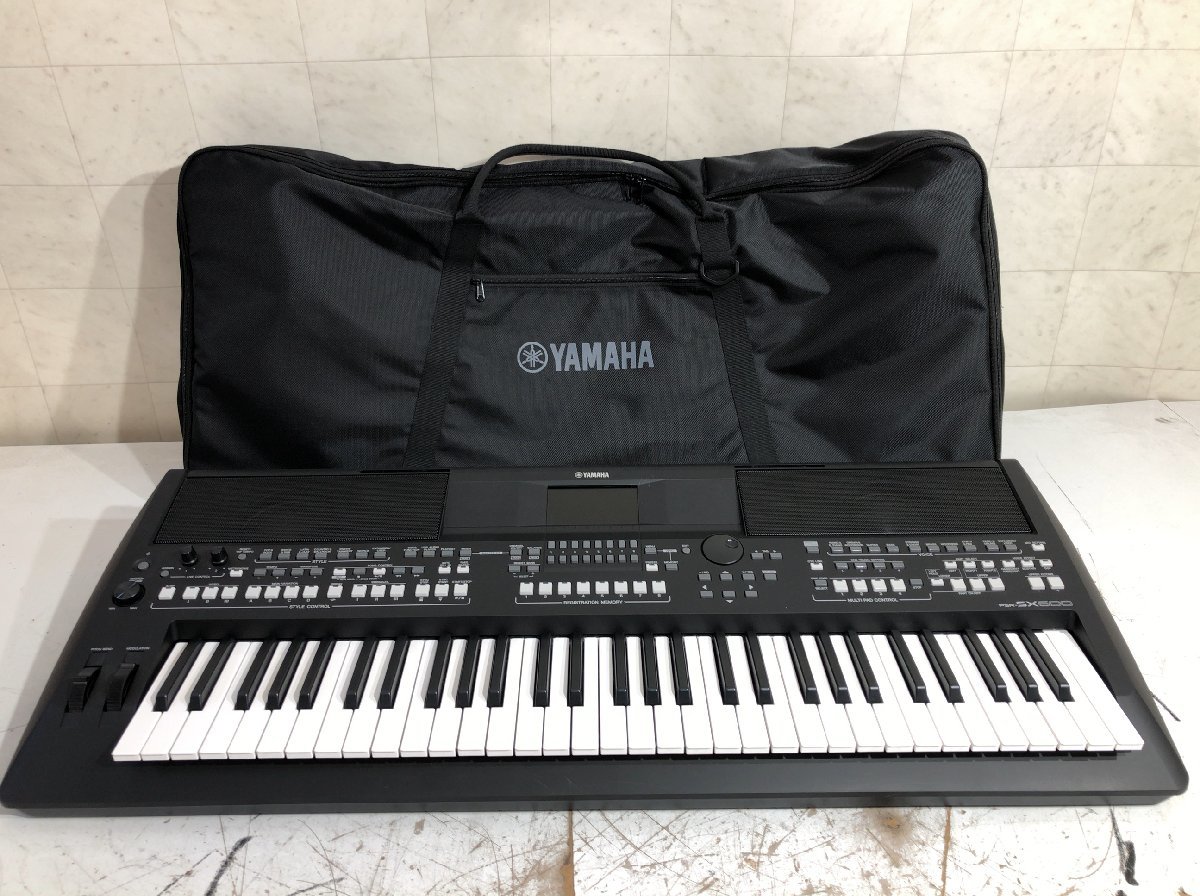 YAMAHA ヤマハ PSR-SX600 電子ピアノ キーボード●E083A180P