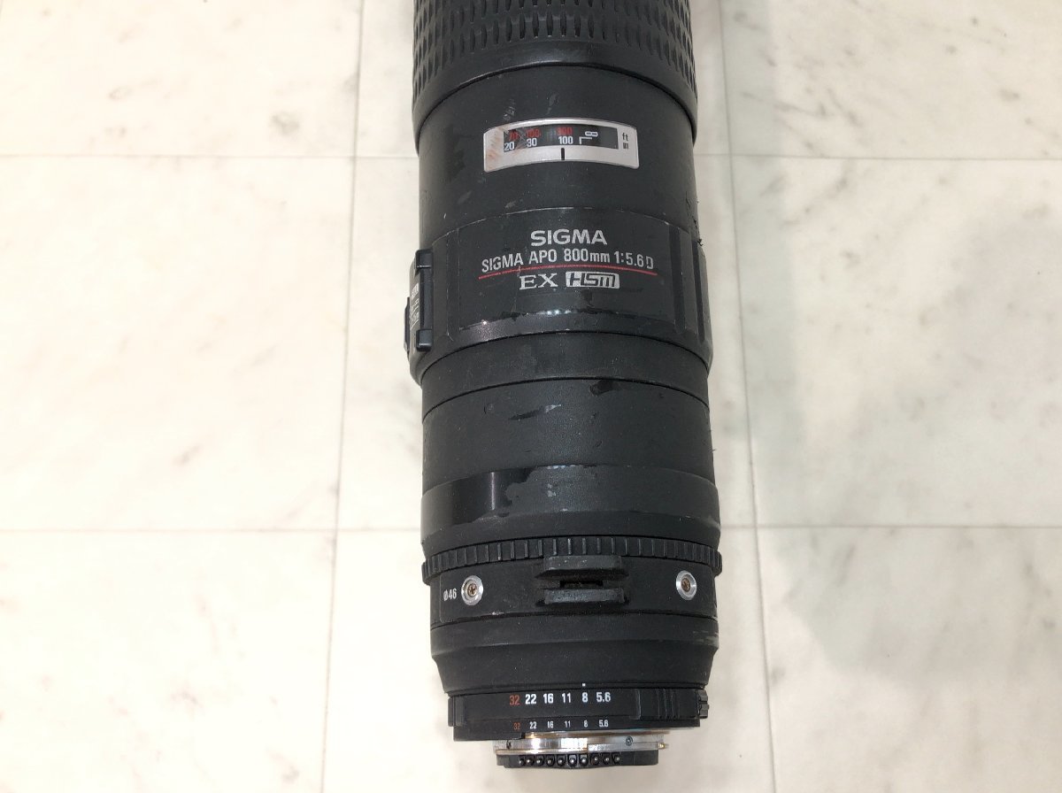 SIGMA シグマ APO 800mm F5.6 D EX HSM カメラ用 レンズ●E095M545_画像5