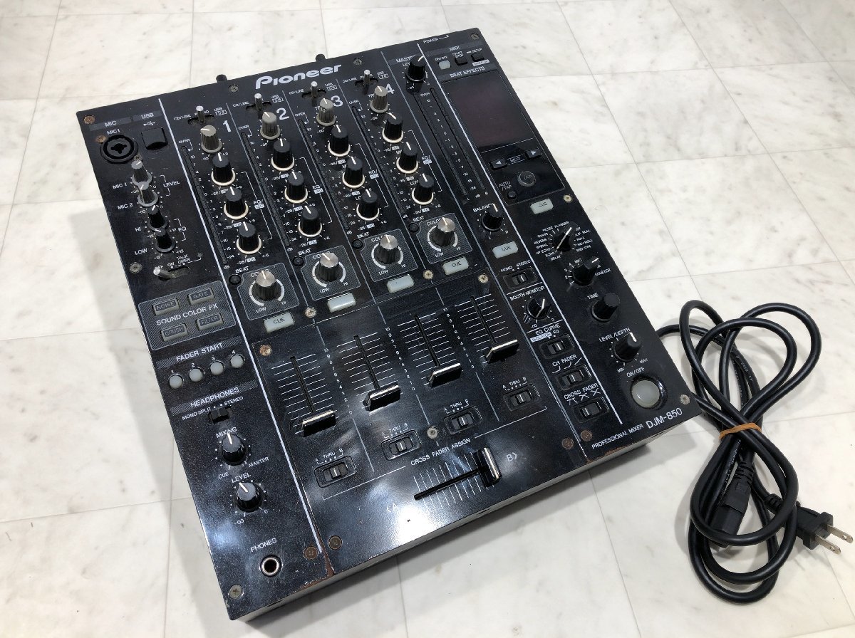 PIONEER パイオニア DJM-850 DJミキサー●E102C567_画像1