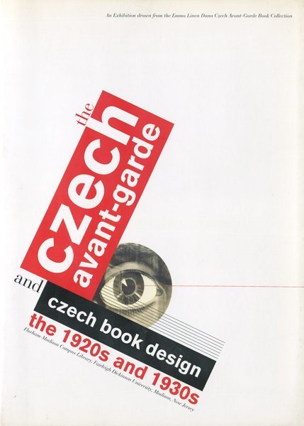 デザイン d) The Czech Avant-Garde and Czech Book Design: The 1920s and 1930s
