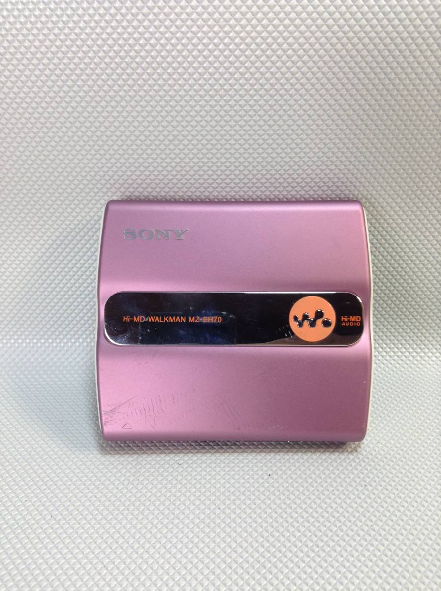 新発売】 U652○SONY ソニー 本体のみ ピンク MZ-EH70 MDプレーヤー