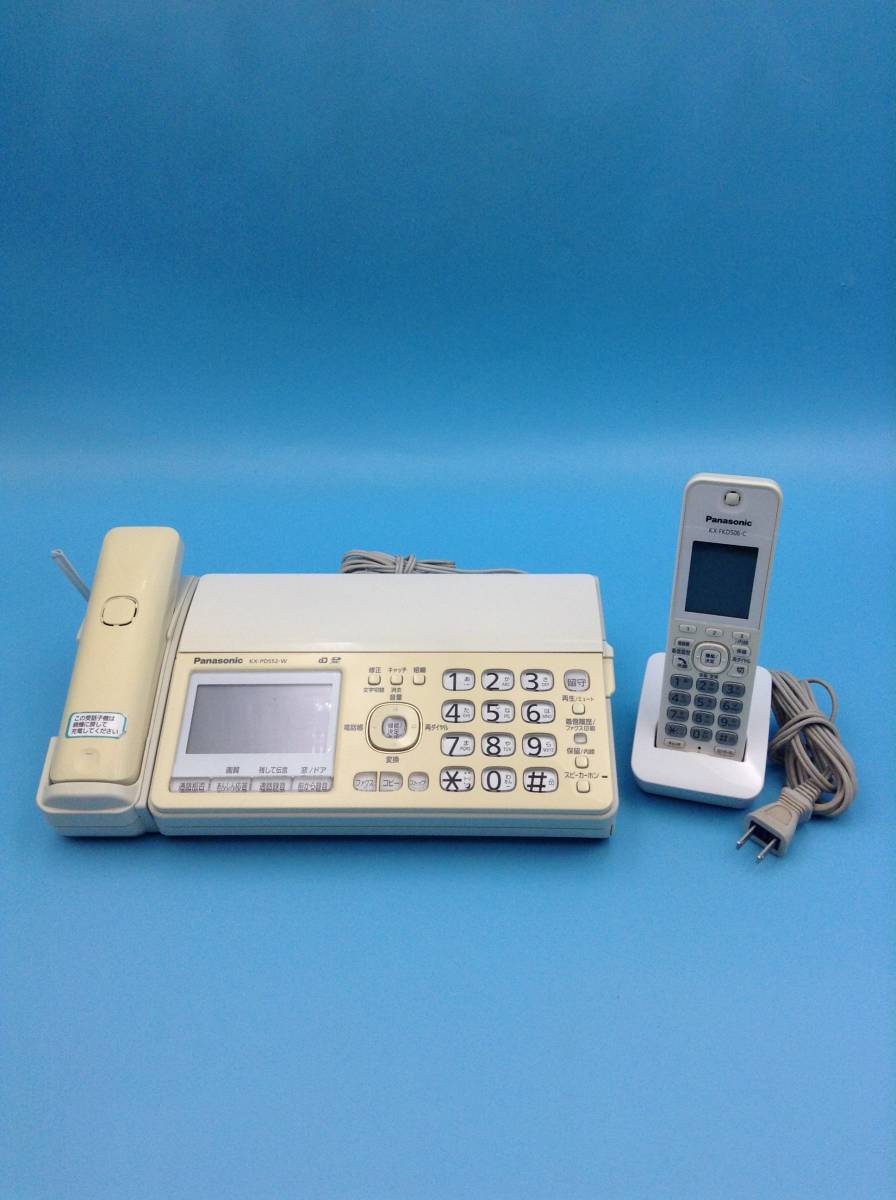 C1*Panasonic Panasonic FAX телефон факс KX-PD552DL. рассказ контейнер /KX-FKD353-C беспроводная телефонная трубка /KX-FKD506-C беспроводная телефонная трубка зарядка /PNLC1058 включение в покупку не возможно 
