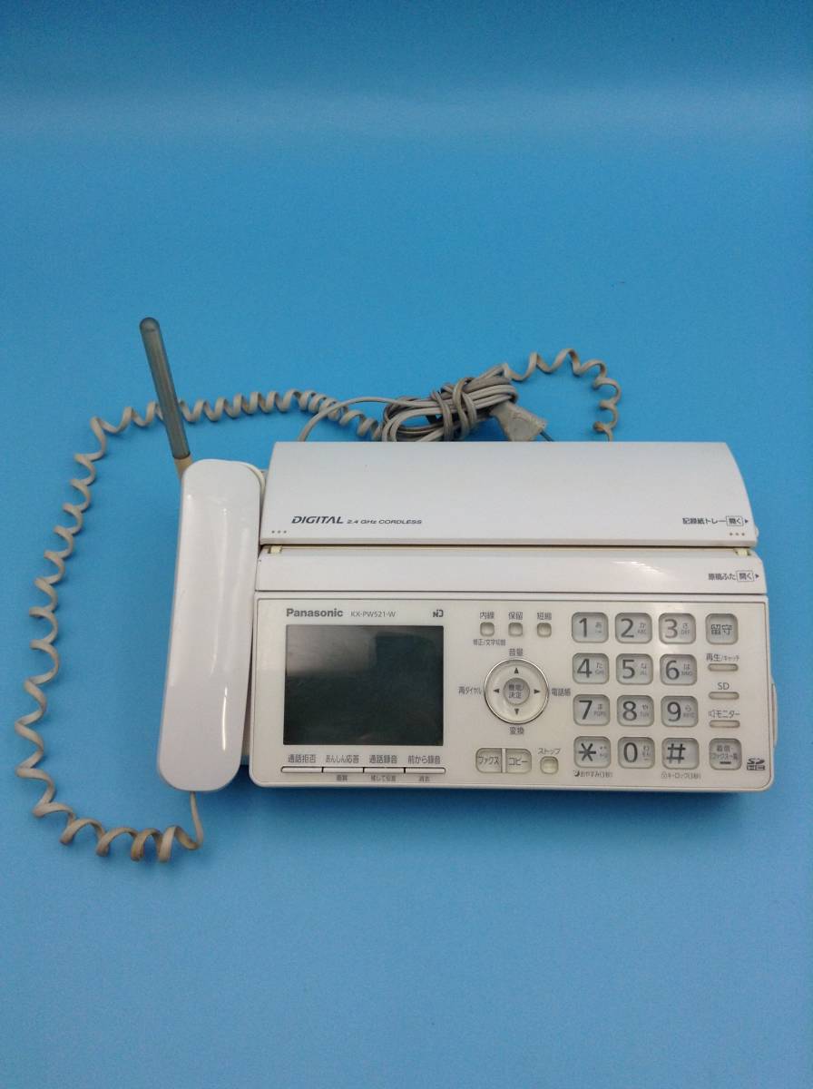 C2*Panasonic Panasonic FAX телефон факс personal факс KX-PW521XW родители машина только включение в покупку не возможно 