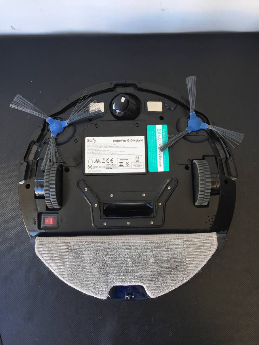 A8718●eufy ユーフィ RoboVac G10 Hybrid ロボット掃除機 掃除機 T2150 ホワイト 家電_画像4