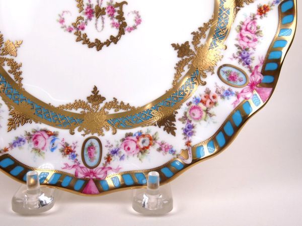 希少 ロイヤル クラウンダービー バッキンガムパレス プレート 20ｃｍ 限定500点 金彩22K Royal Crown Derby LIMITED EDITION RCD-LE-2_画像8