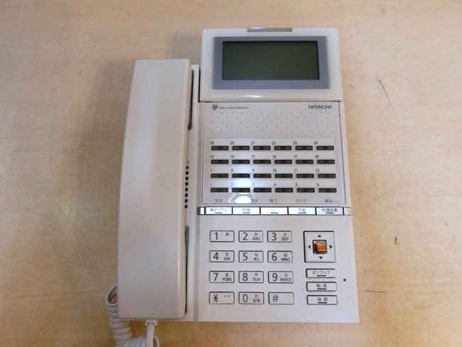 Λ□HITACHI 日立□IP多機能電話機□3台セット□IP-24G-TELSDA Λ□HITACHI 日立□IP多機能電話機□3台セット□IP-24G-TELSDA