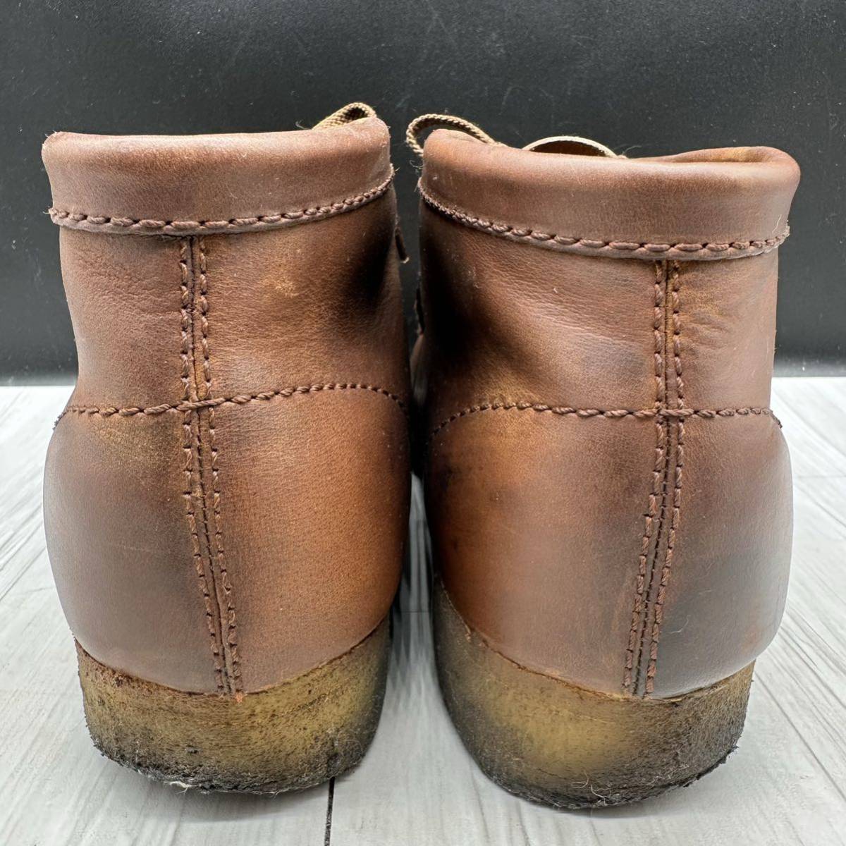 Clarks】クラークス 27 5 ワラビー レザー ブラウン 9 5 ①|Yahoo