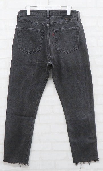 3P4355/リーバイス 501 ブラック 米国製 デニム ジャーナルスタンダードリメイク Levi's USA製_画像3