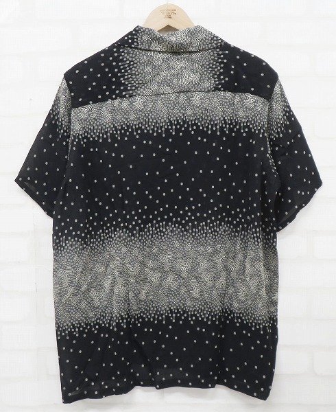 7T7312/未使用品 Needles S/S One-Up Shirt ニードルズ 半袖オープンカラーシャツ_画像3