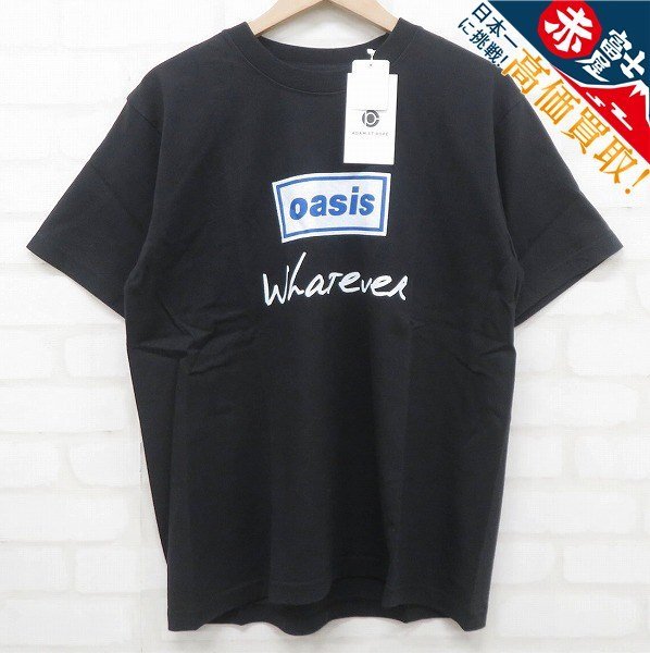 7T6777【クリックポスト対応】未使用品 アダムエロペ×オアシス oasis Whatever 半袖Tシャツ GMM-79070-C ADAM ET ROPE_画像1