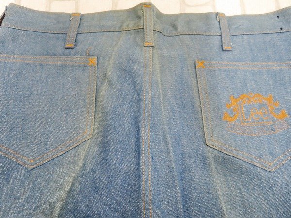 3P4415/Lee flair Denim брюки 10752 Lee Vintage bell низ 