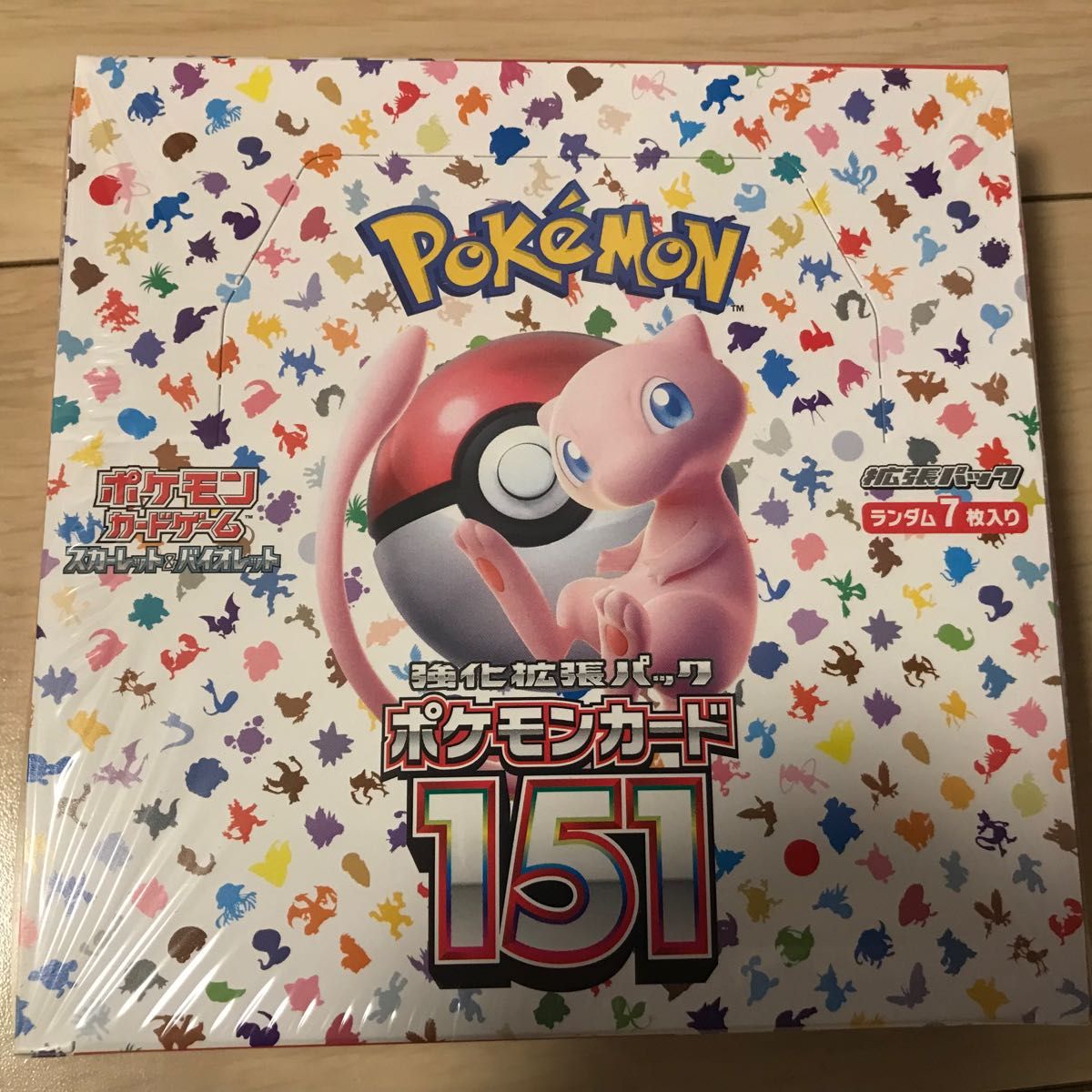 ポケセン産 ポケモンカード 151 BOX ボックス シュリンク付き 新品未