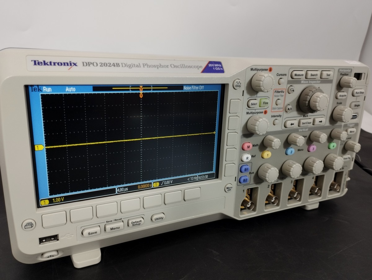 【校正済み・標準付属品付き】DPO2024B デジタルオシロスコープ 200MHz 4ch 1GS/s Tektronix / テクトロニクス_画像2