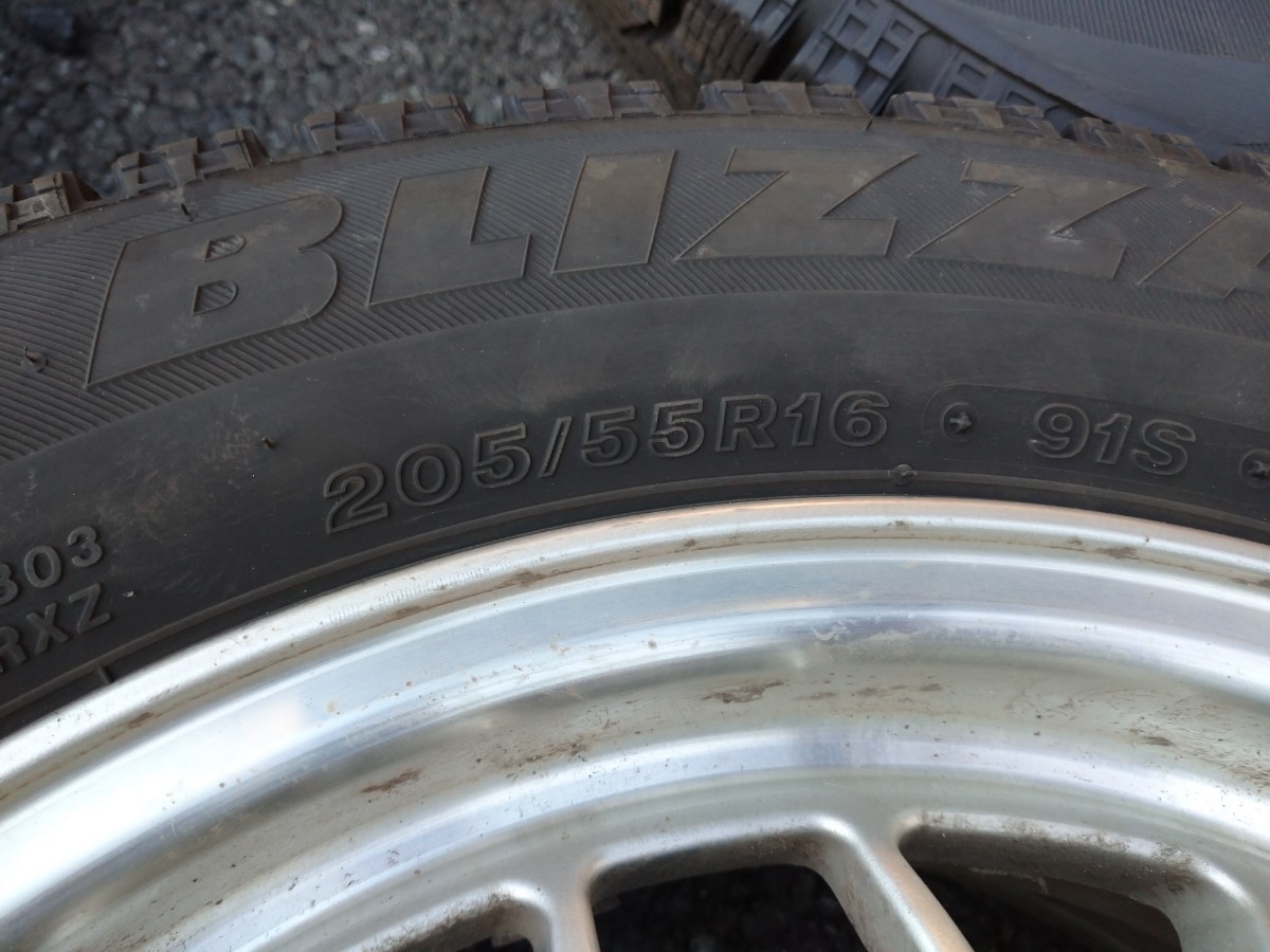 BBSメッシュ BS VRX 205/55r16 バリ山 4本セット！_205/55r16