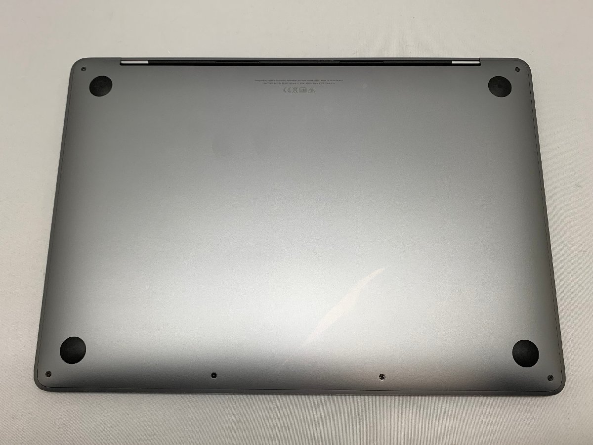 １円スタート！！ Apple MacBook Pro A2159 (13-inch, 2019, Two Thunderbolt 3 ports) スペースグレイ [Nmc]_変色