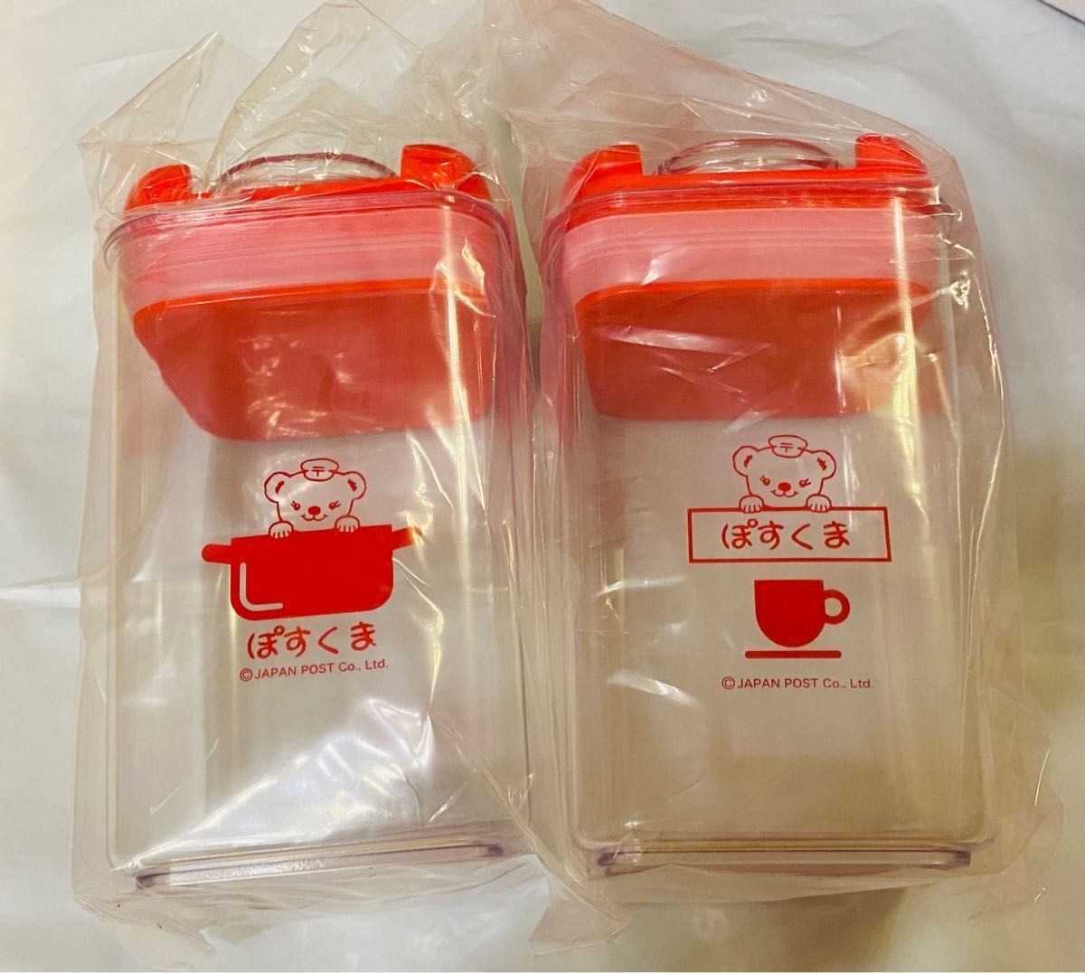 非売品　ぽすくまキャニスター2箱（4個セット）