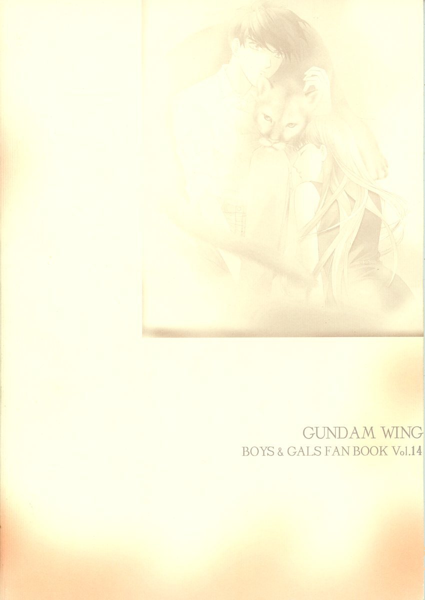  long no.karus( takada .../[Wild Innocent]/ Mobile Suit Gundam W журнал узкого круга литераторов hiilili(hiiro*yui×ka Lilly na*do- Lien )/2001 год выпуск 