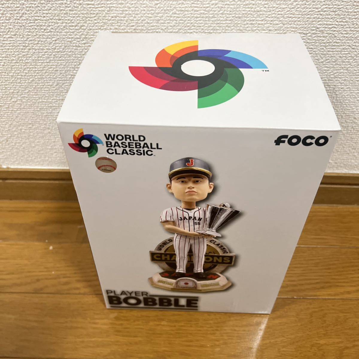 223個限定 村上宗隆 WBC優勝ボブルヘッド 侍JAPAN ヤクルトスワローズ ワールドベースボールクラシック