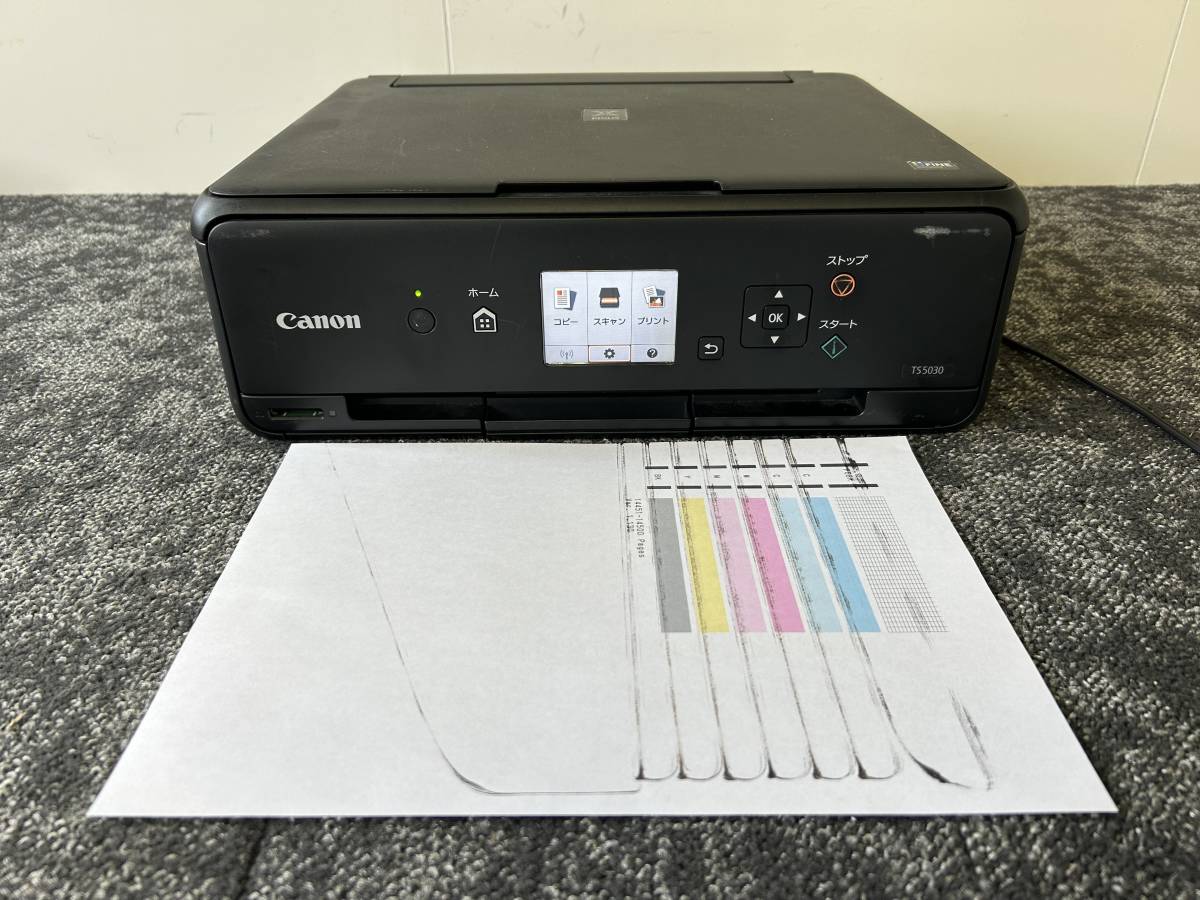 1000円スタート Canon キャノン プリンター TS5030S インクジェット