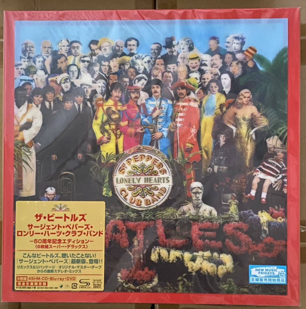 新品未開封品　ザ・ビートルズ　The Beatles サージェントペパーズロンリー・ハーツクラブバンド　50th スーパーデラックスエディション_画像1