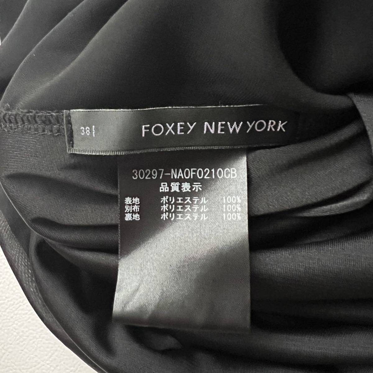 FOXEY NEW YORK フォクシーニューヨーク ドレス　膝丈 フレアワンピース 半袖　レース パーティ　カジュアル　結婚式　 レディース_画像8