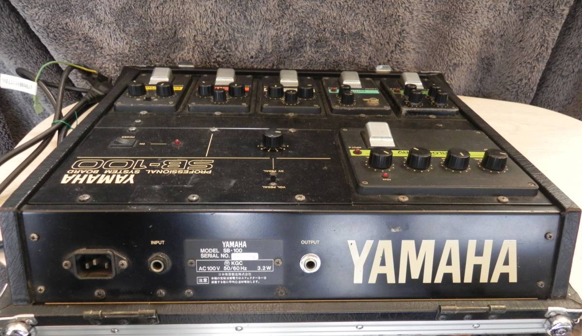 ジャンク　YAMAHA　SB-100　エフェクターボード_画像6