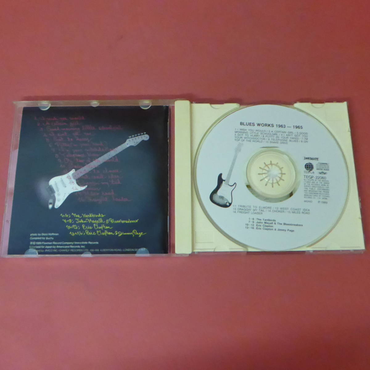 CD1-231026☆ザ・ブルース・ギター・コレクション 1963-1965 / エリッククラプトン CD_画像5