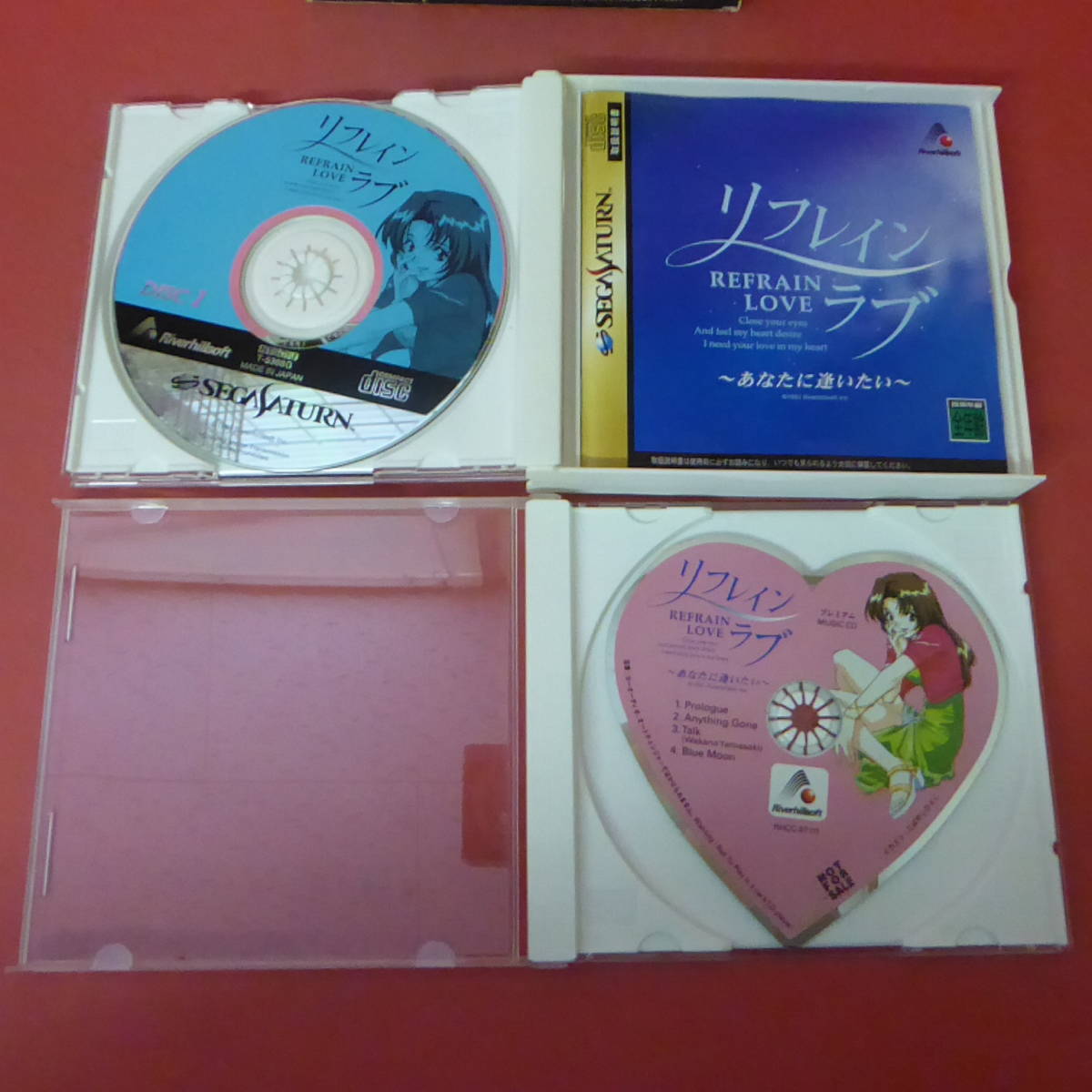 CD1-231027☆セガサターン 初回限定版 リフレインラブ あなたに逢いたいの画像9