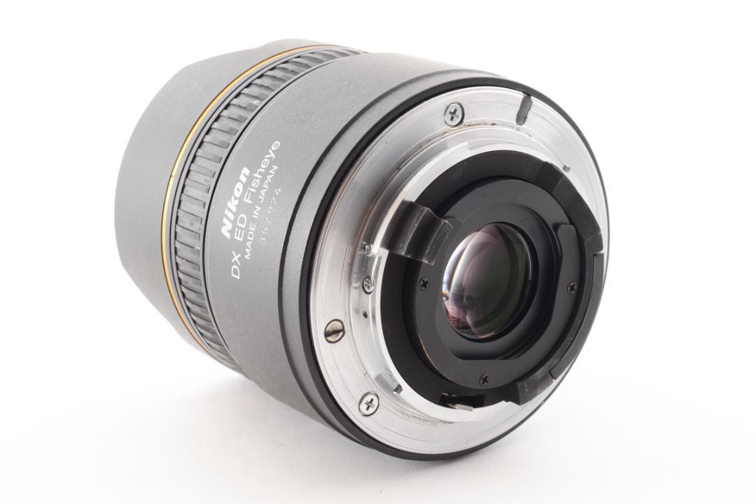 【F2125】Nikon AF Fisheye NIKKOR 10.5mm F2.8 ニコン フィッシュアイ_画像7