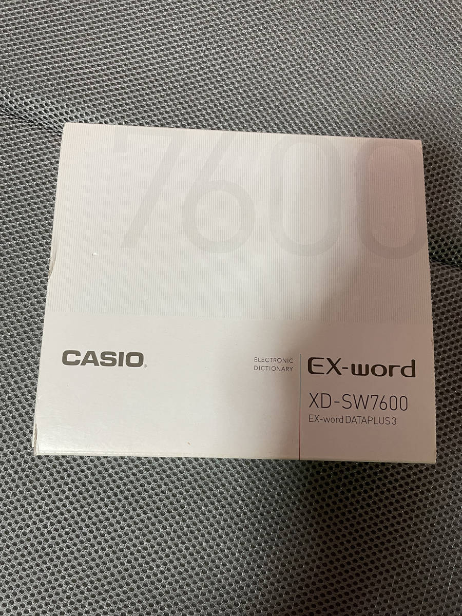 CASIO EX-WORD XD-SW7600 韓国語辞書内蔵_画像4