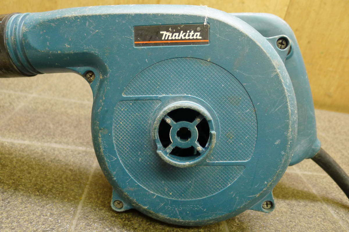 JJ159 makita 電動ブロワー モデル:UB1101 600W 100V 6.3A 50/60Hz 送風 屋内用 動作OK/100_画像6