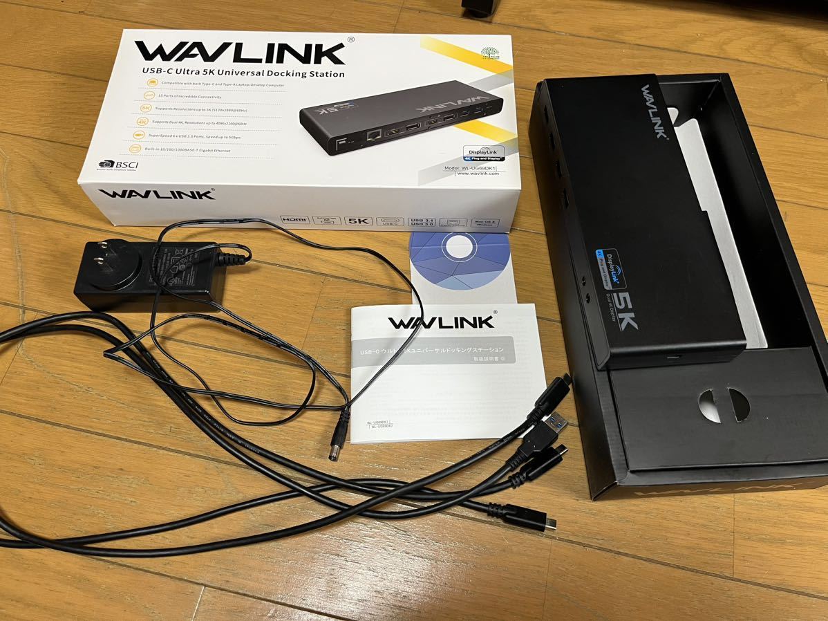 WAVLINK USB-C Ultra 5K Universal Docking Station_画像1