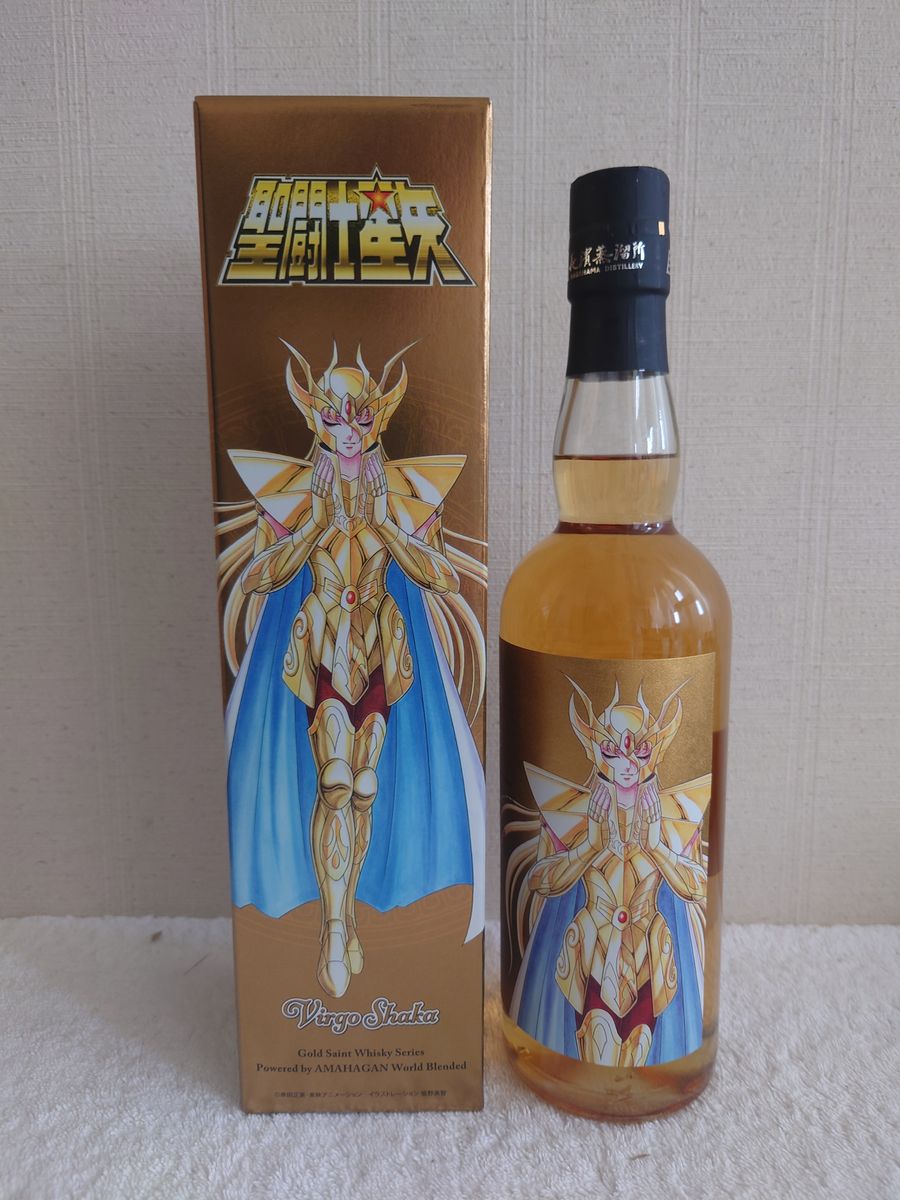 聖闘士星矢ゴールドセイントウイスキーシリーズ バルゴシャカ&ライブラ童虎 2本セット イチローズモルト Hennessy