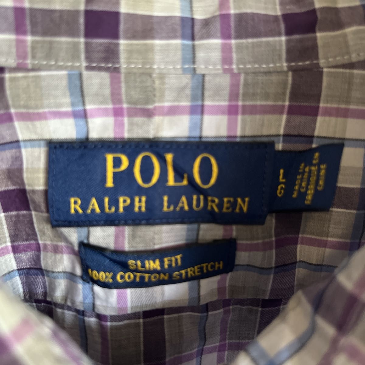 Polo Ralph Lauren ラルフ ワイシャツ チェック ビックサイズ 