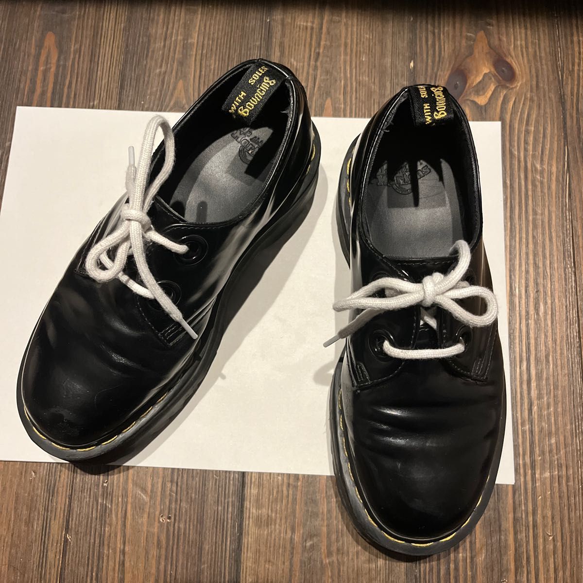 Dr.Martens ドクターマーチン ホリー 2ホール ダブルソール HOLLY ホリー UK5 厚底