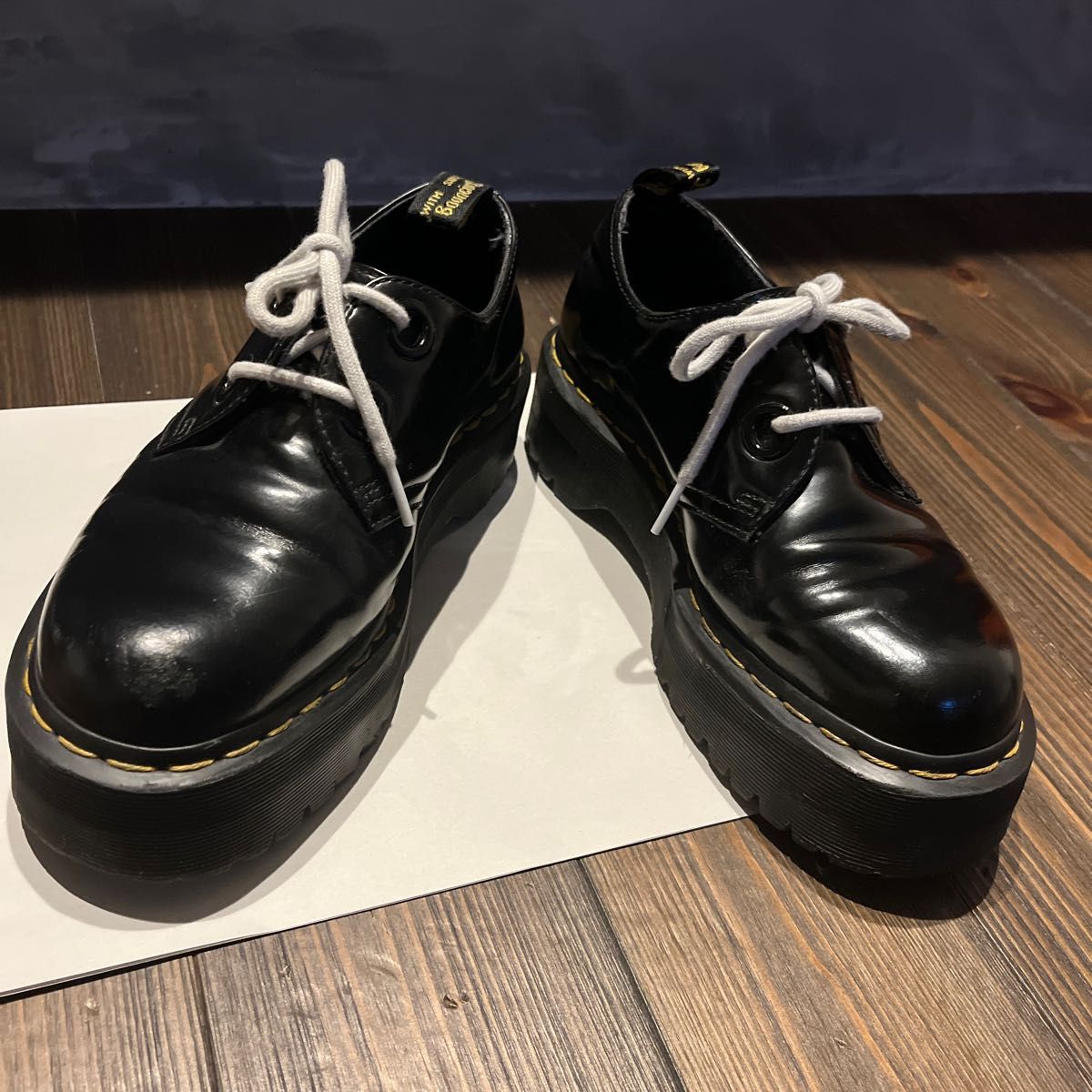 Dr.Martens ドクターマーチン ホリー 2ホール ダブルソール HOLLY ホリー UK5 厚底