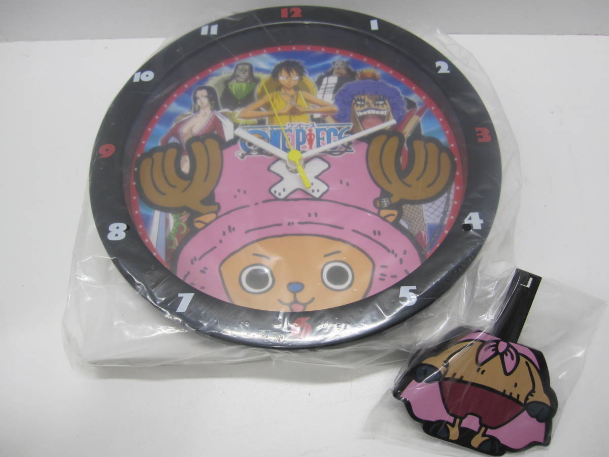 雑貨祭 時計祭 ONE PIECE ワンピース チョッパーマン ムービングクロック バトルモード 未使用 自宅保管品 壁掛け 時計 ブラック アニメ_画像7