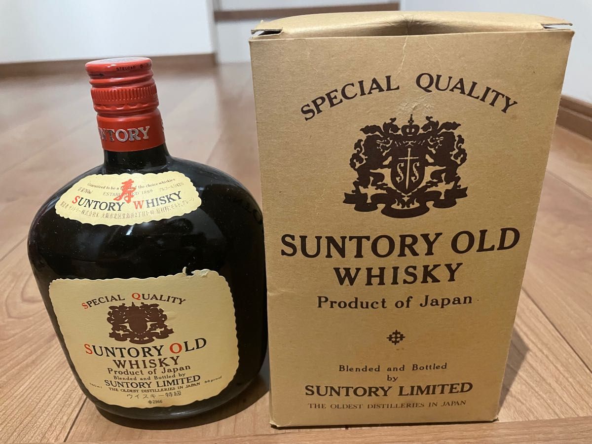 サントリーオールド 樽型 ウイスキー 特級SUNTORY WHISKY 古酒未開封