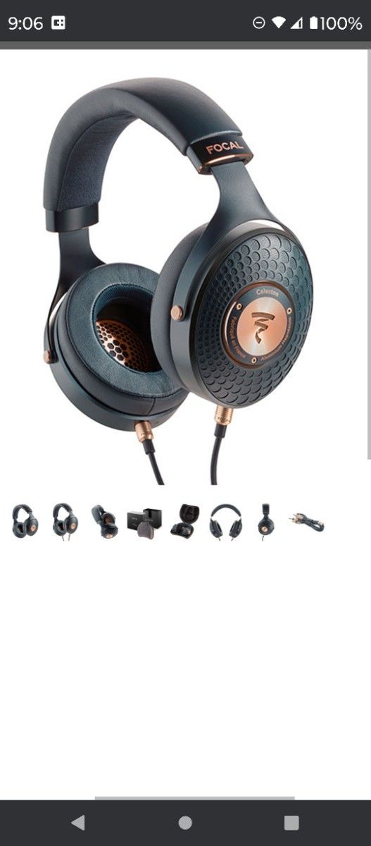 FOCAL フォーカル CELESTEE ヘッドフォン［国内正規代理店品］新品同様品