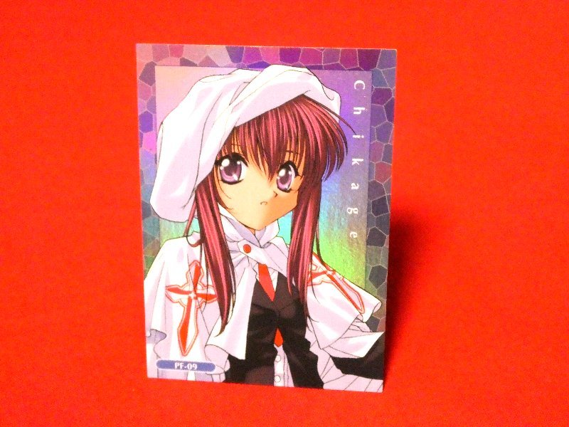 シスタープリンセス　Sister　Princessキラカードトレカ　Trading Card　PROFILE-09　千影PF-09_画像1