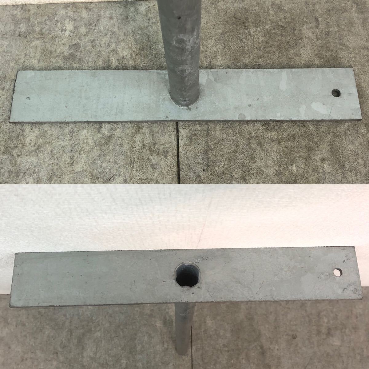 * american fence stand 1 point legs 1 pcs independent stand parts parts DIY size approximately 40×6.5×89.5cm diameter approximately 3cm legs only *23101808