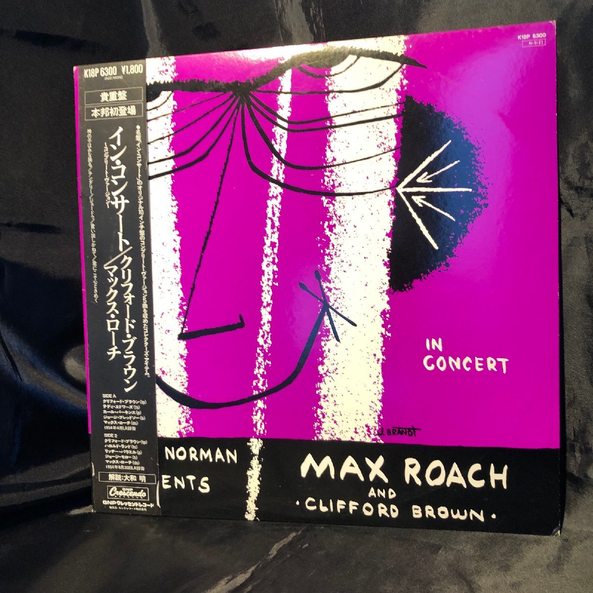 Max Roach And Clifford Brown / In Concert -Complete Version- LP GNP Crescendo・KING RECORD_画像1