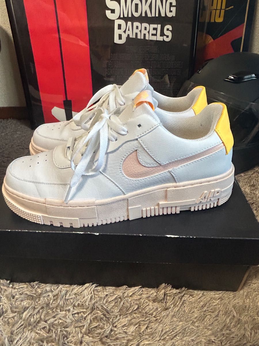 Nike Air Force 1 Pixel Arctic Orange 27.5 中古