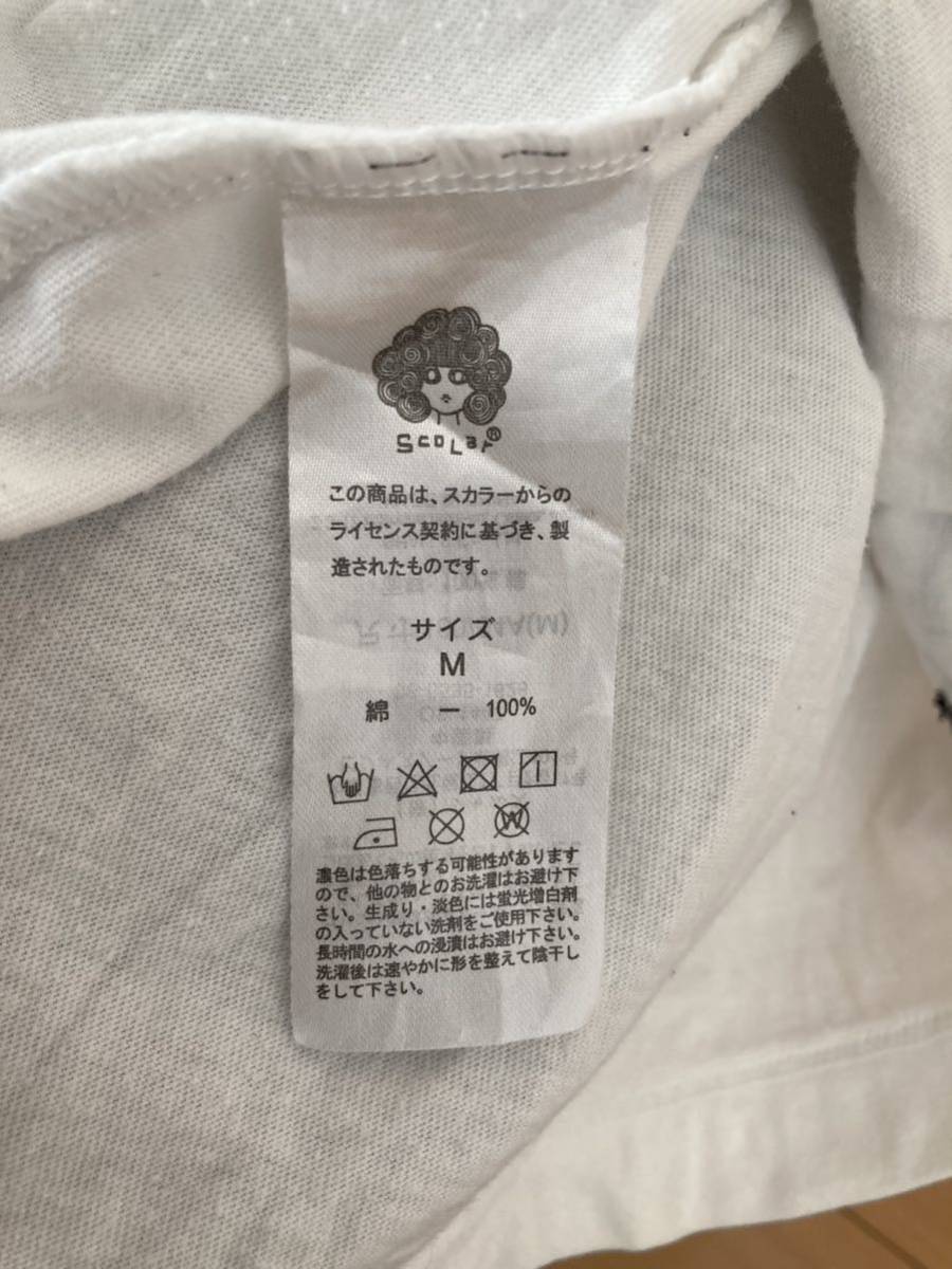 スカラー scolar Tシャツ 五分丈　スカラ子ちゃん　ロケット　個性的　格安　レディース　Mサイズ　かっとそー_画像9