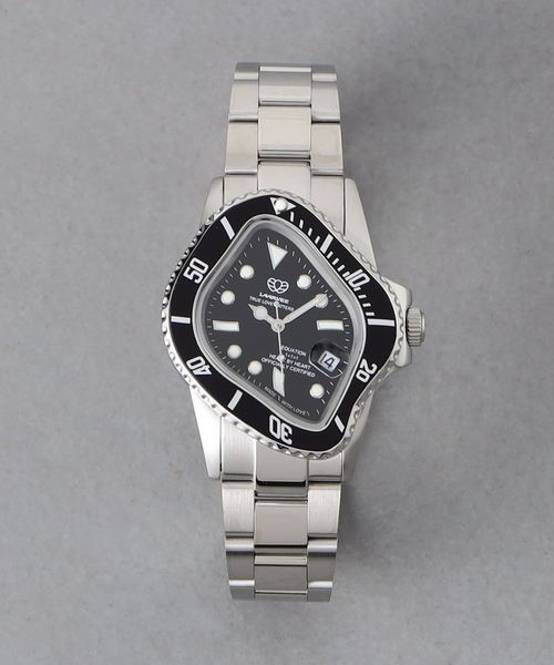 新品未使用 LAARVEE PEA001 SILVER PRICISION STEEL BLACK watch 新品未使用 LAARVEE PEA001 SILVER PRICISION STEEL BLACK watch
