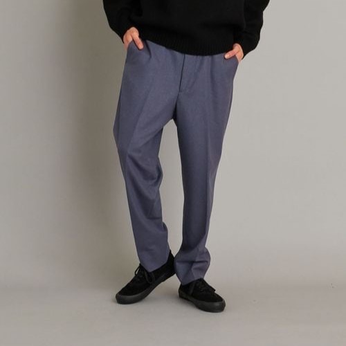 新品定価1万9800円 Steven Alan スティーブンアラン LIGHT FLANO SLOW TAPERED-JUSTⅡ ライトフラノ テーパード パンツ L 管理番号F597Q882