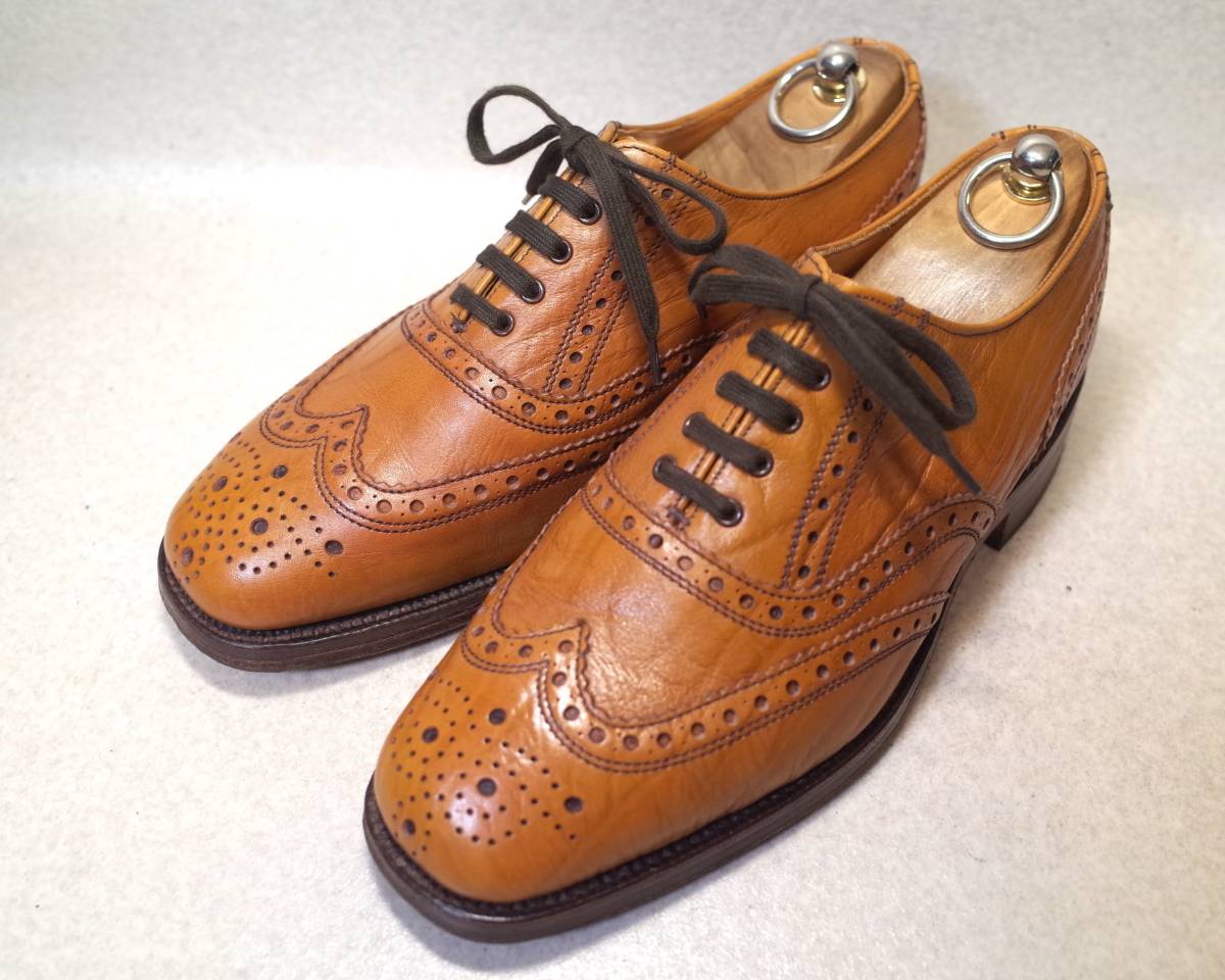 [ блиц-цена покупка бесплатная доставка ]3708#WEARSIDE FOOTWEAR OF DURHAM/ Англия # Британия производства полный blow g/ Wing chip / Goodyear /26.5cm#