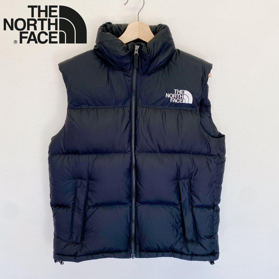 美品 THE NORTH FACE モコモコ ダウンベスト レディースS 黒-