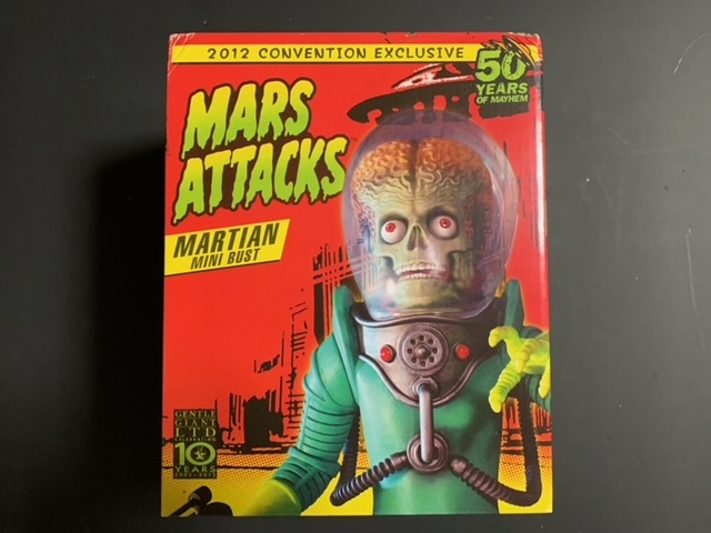 ★GENTLE GIANT★2012 SDCC★MARS ATTACKS★50YEARS OF MAYHEM★MARTIAN★MINI BUST