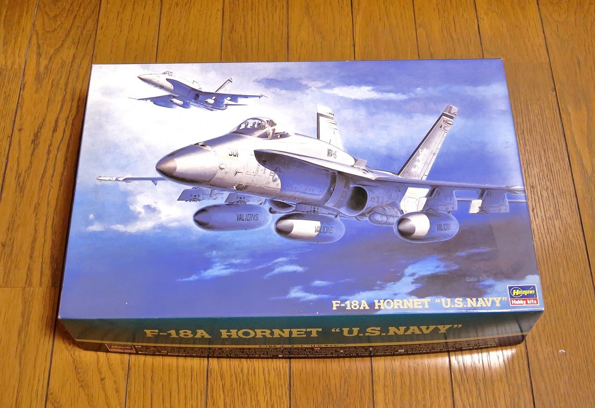【即決】 ハセガワ 1/48 F-18A ホーネット “U.S.ネイビー” ■ P24 07024_画像1